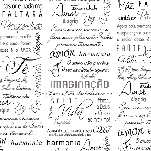 Letras e Casuais- Frases de Paz 2